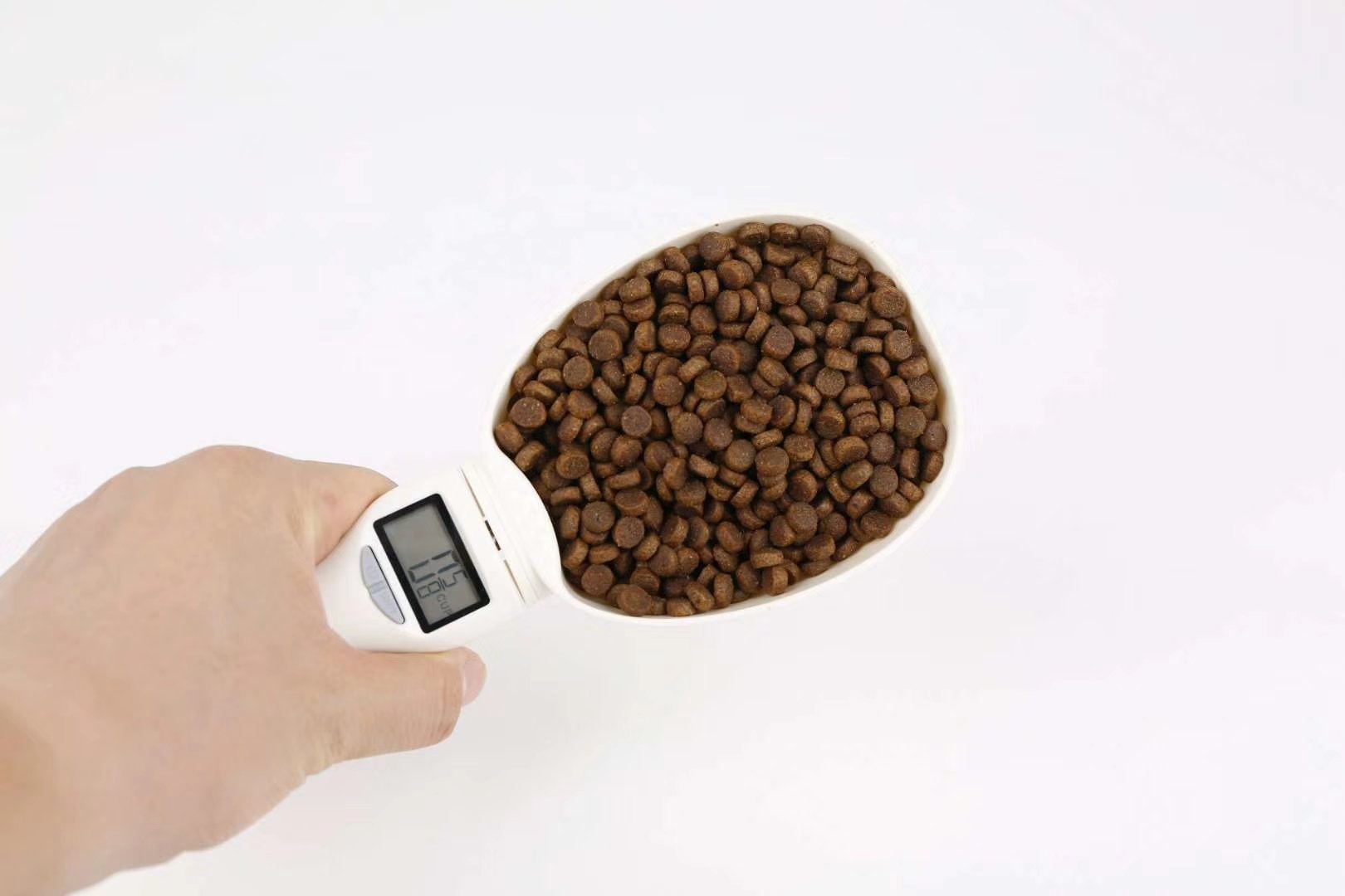 Cuillère Balance Électronique pour Aliments pour Animaux – 5 Unités de Mesure & Affichage LCD